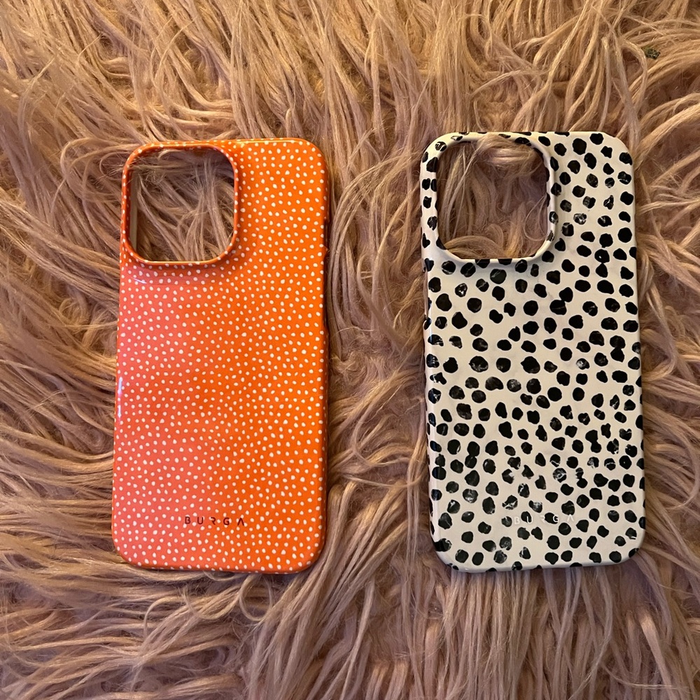 SOLD: Burga iPhone 13 Pro Case (four cases)